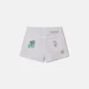 Short brodé de fleurs Short brodé de fleurs
