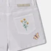 Short brodé de fleurs Short brodé de fleurs