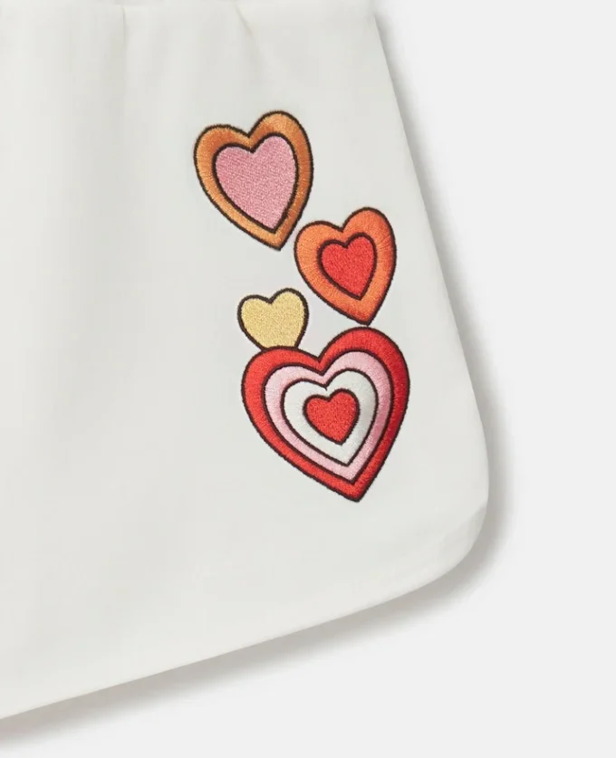 Short brodé « I Love You »