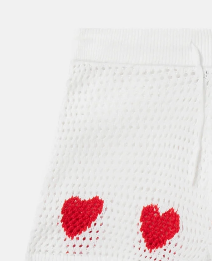 Short à cœurs crochetés Short à cœurs crochetés
