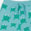 Short à cordon et imprimé grenouilles Short à cordon et imprimé grenouilles