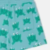 Short à cordon et imprimé grenouilles Short à cordon et imprimé grenouilles
