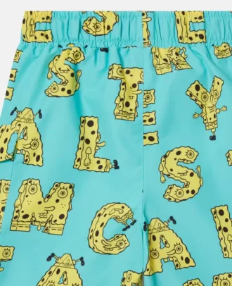 Short de bain graphique SpongeBob Short de bain graphique SpongeBob