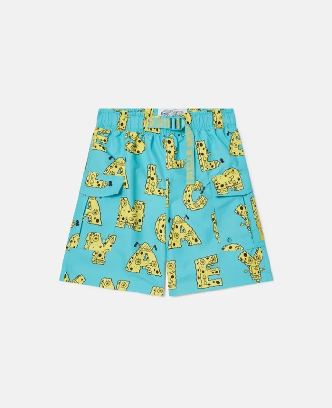 Short de bain graphique SpongeBob Short de bain graphique SpongeBob