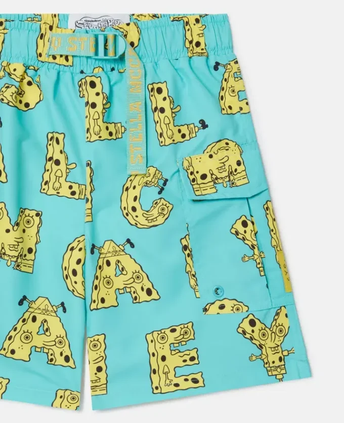 Short de bain graphique SpongeBob Short de bain graphique SpongeBob