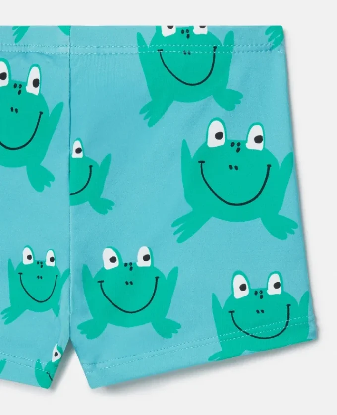 Short de bain imprimé grenouille Short de bain imprimé grenouille