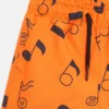 Short de bain imprimé notes de musique