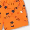 Short de bain imprimé notes de musique