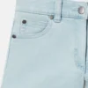 Short en denim à jambes droites Short en denim à jambes droites