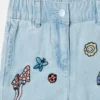 Short en denim élastiqué Woodland Friends Short en denim élastiqué Woodland Friends