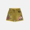Short en denim à motif Bob l’éponge Short en denim à motif Bob l’éponge