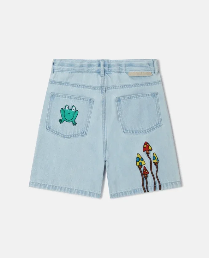 Short en denim Woodland Friends Short en denim Woodland Friends