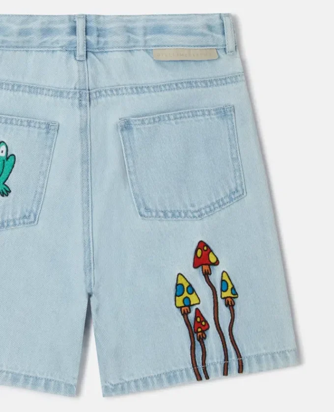 Short en denim Woodland Friends Short en denim Woodland Friends
