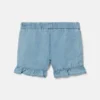 Short en jean brodé de coccinelles Short en jean brodé de coccinelles