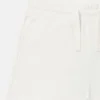 Short en jersey brodé