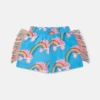 Short à franges imprimé arc-en-ciel Rollerskate Short à franges imprimé arc-en-ciel Rollerskate