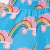 Short à franges imprimé arc-en-ciel Rollerskate Short à franges imprimé arc-en-ciel Rollerskate