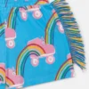 Short à franges imprimé arc-en-ciel Rollerskate Short à franges imprimé arc-en-ciel Rollerskate