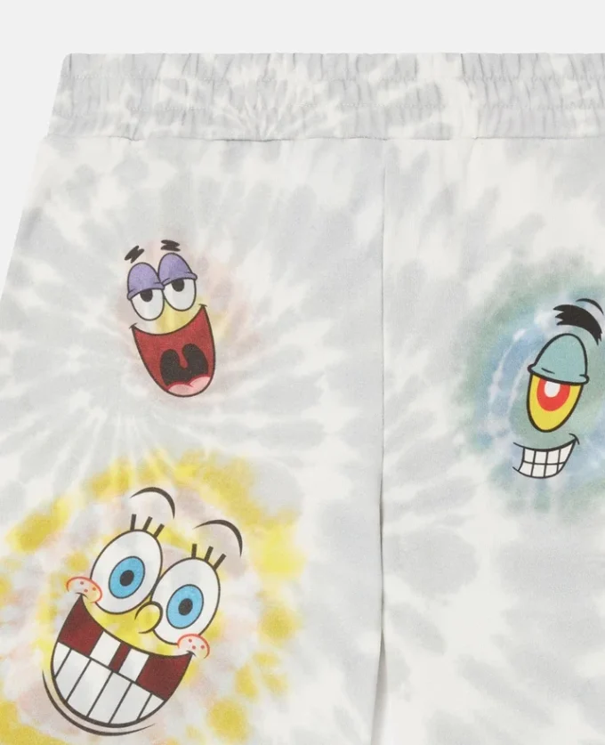 Short graphique tie-dye Bob l’éponge Short graphique tie-dye Bob l’éponge