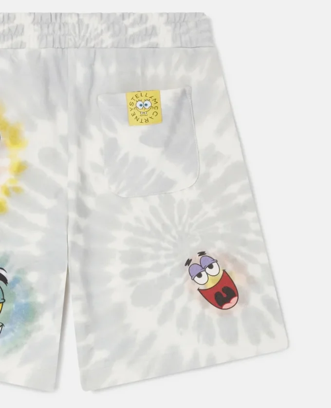 Short graphique tie-dye Bob l’éponge Short graphique tie-dye Bob l’éponge