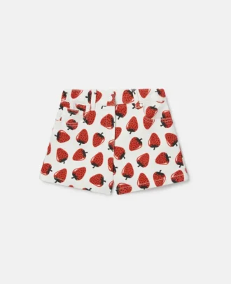 Short imprimé fraises