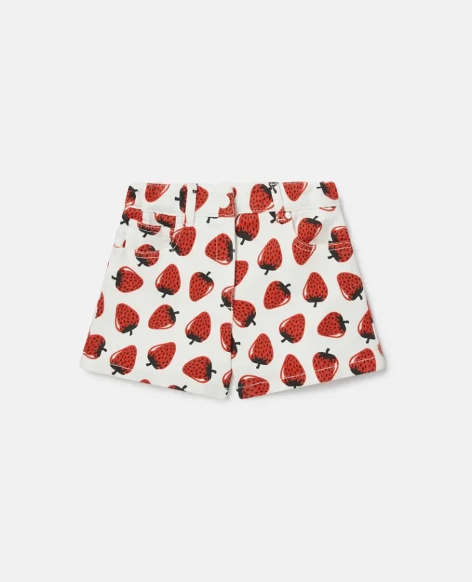 Short imprimé fraises