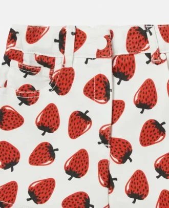 Short imprimé fraises