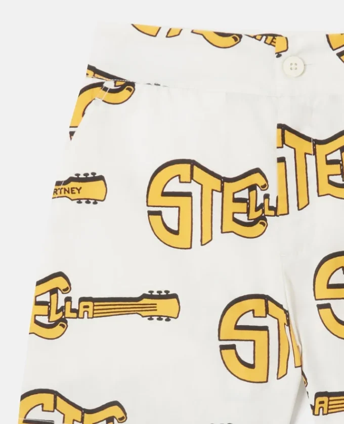 Short imprimé guitare