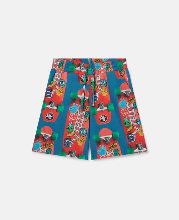 Short imprimé skateboard Short imprimé skateboard