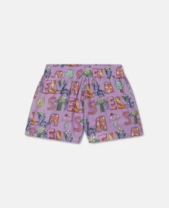 Short élastiqué Stella Woodland Lettering Short élastiqué Stella Woodland Lettering