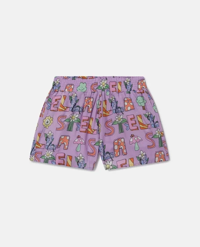 Short élastiqué Stella Woodland Lettering Short élastiqué Stella Woodland Lettering
