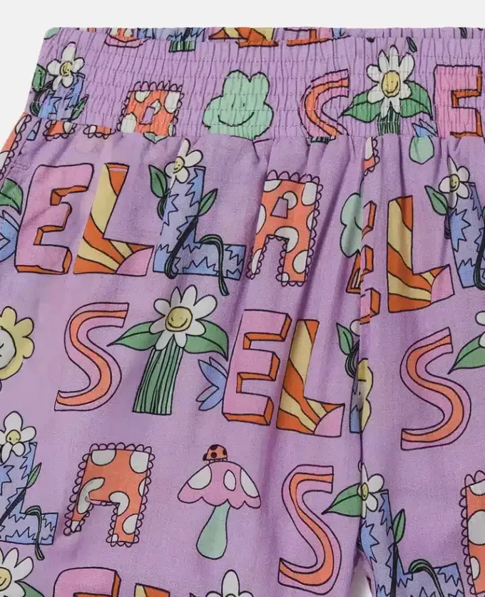 Short élastiqué Stella Woodland Lettering Short élastiqué Stella Woodland Lettering