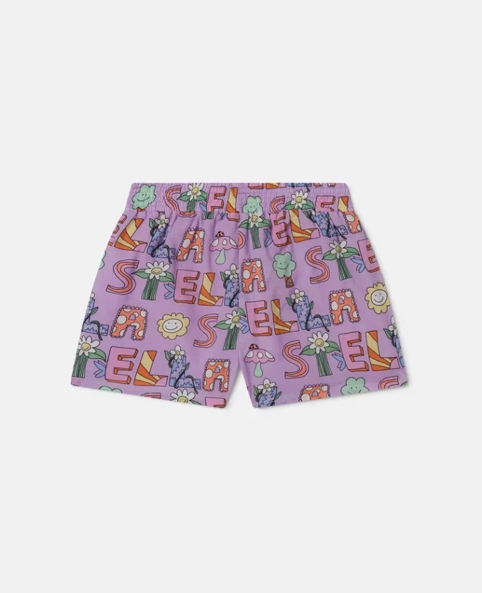 Short élastiqué Stella Woodland Lettering Short élastiqué Stella Woodland Lettering