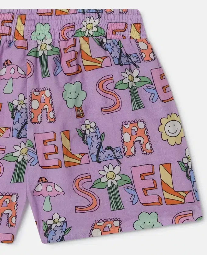 Short élastiqué Stella Woodland Lettering Short élastiqué Stella Woodland Lettering