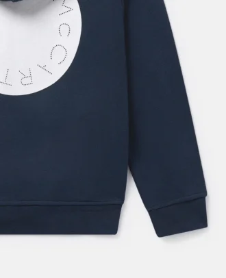 Sweat à capuche zippé avec logo