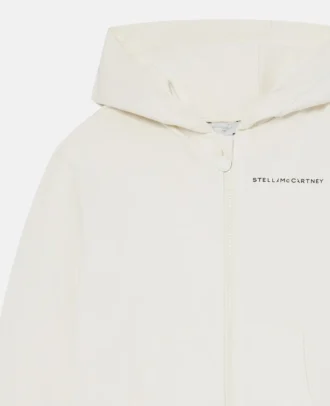 Sweat à capuche zippé avec logo