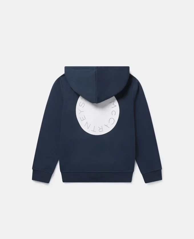Sweat à capuche zippé avec logo Sweat à capuche zippé avec logo