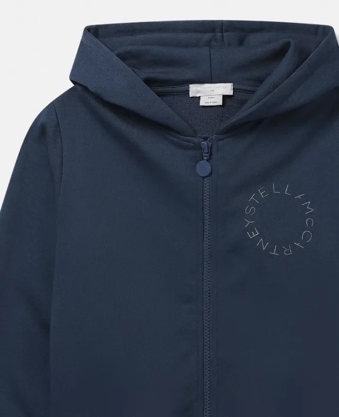 Sweat à capuche zippé avec logo Sweat à capuche zippé avec logo