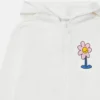 Sweat à capuche zippé avec motif floral Sweat à capuche zippé avec motif floral