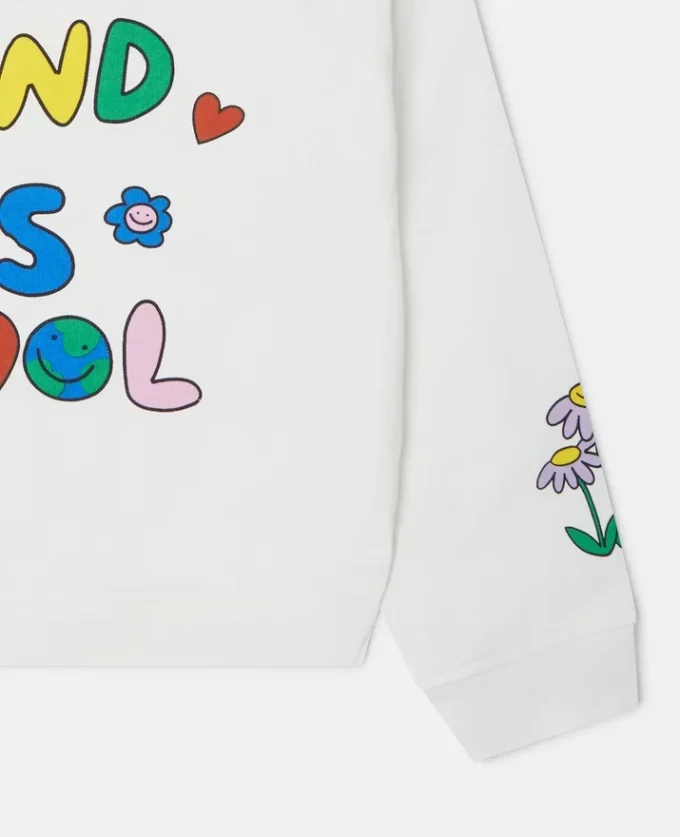 Sweat à capuche zippé avec motif floral Sweat à capuche zippé avec motif floral