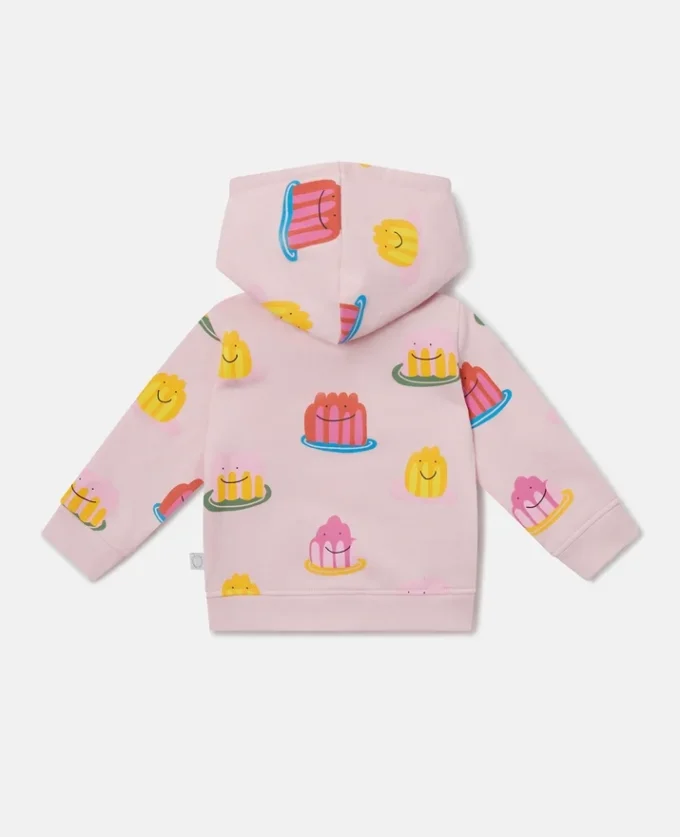Sweat à capuche zippé imprimé Jelly Sweat à capuche zippé imprimé Jelly