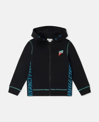 Sweat à capuche zippé SMC Neon Trim
