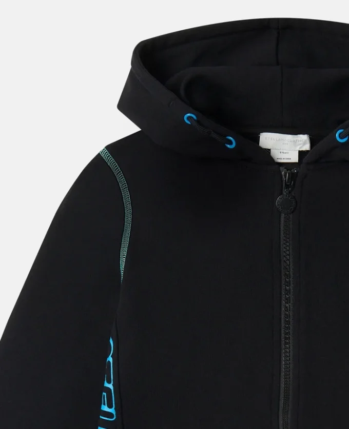 Sweat à capuche zippé SMC Neon Trim Sweat à capuche zippé SMC Neon Trim