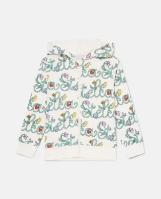 Sweat à capuche zippé Stella Vine