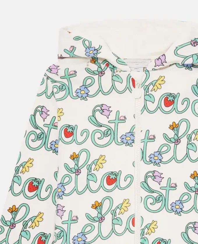 Sweat à capuche zippé Stella Vine