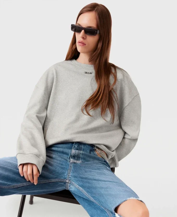 Sweat-shirt avec breloque logo Sweat-shirt avec breloque logo