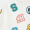 Sweat-shirt brodé aux initiales de la marque