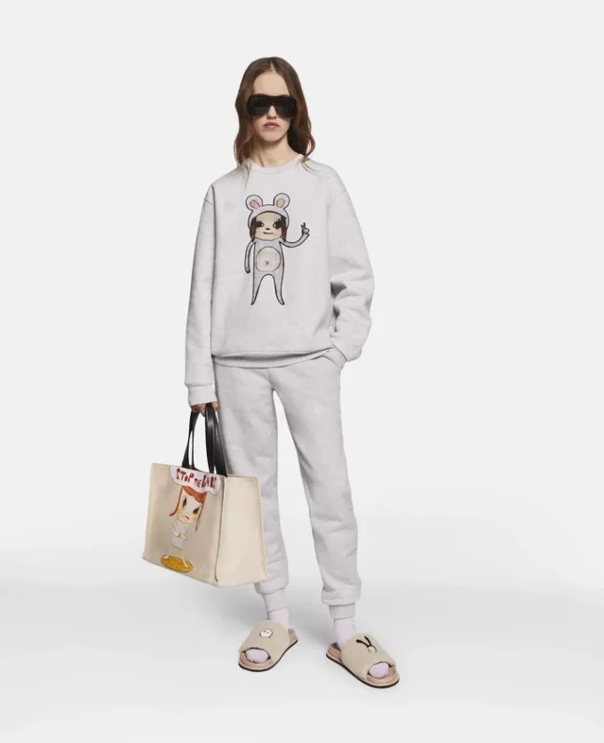 Sweat-shirt brodé Bunny Girl sans titre Sweat-shirt brodé Bunny Girl sans titre