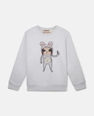 Sweat-shirt brodé Bunny Girl sans titre Sweat-shirt brodé Bunny Girl sans titre