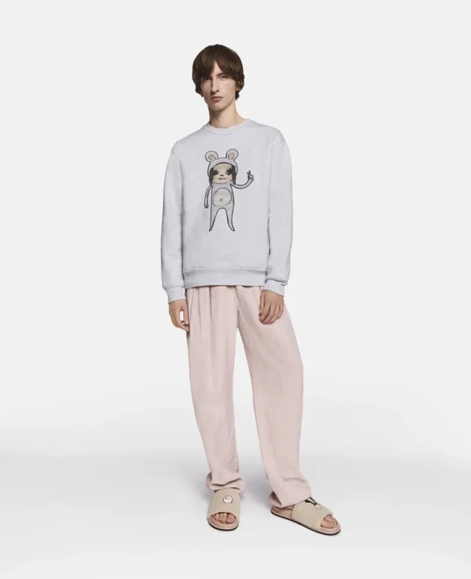 Sweat-shirt brodé Bunny Girl sans titre Sweat-shirt brodé Bunny Girl sans titre
